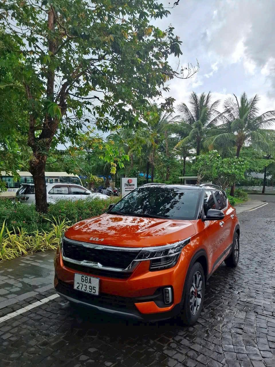 Kia Seltos compact SUV in the fleet
