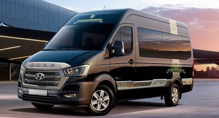 16-seater minibus with driver
