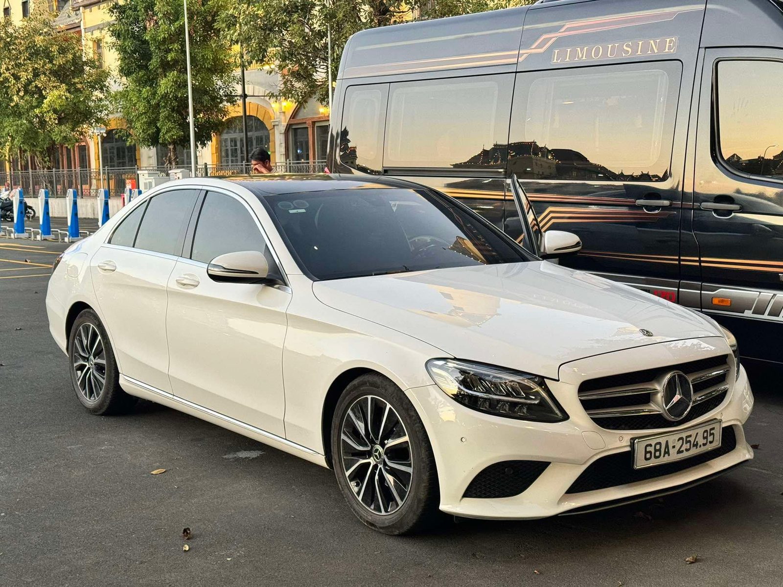 Mercedes-Benz car in the fleet